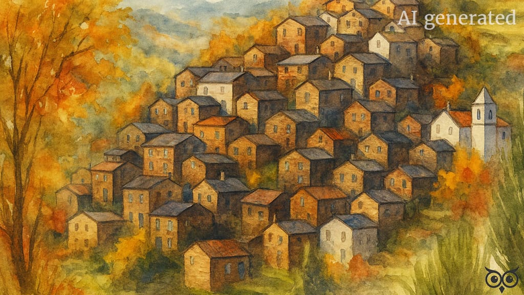 Quando o Outono pinta as Aldeias de Pedra