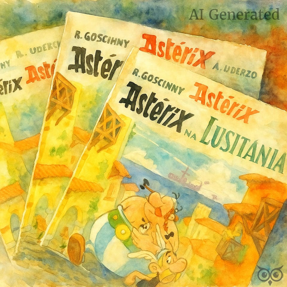 Astérix na Lusitânia conquista leitores portugueses