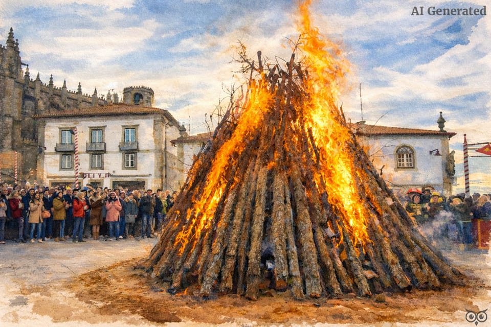 O Madeiro: uma tradição que aquece pessoas e memórias em Castelo de Vide