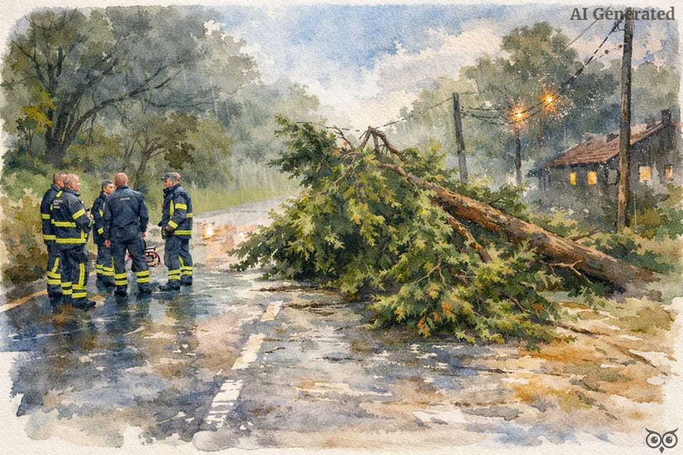 Tempestade Kristin causa grandes dificuldades em Portugal